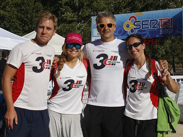 Club 3d Triatlón Madrid y entrenamiento de triatlón en el Triatlón Sertri Madrid