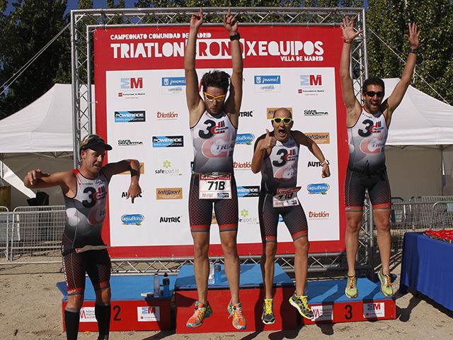 Club 3d Triatlón Madrid y entrenamiento de triatlón en Triatlón Crono Por equipos
