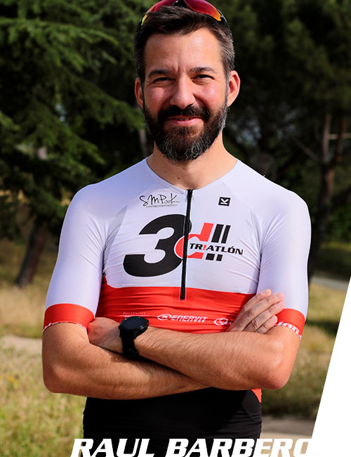 Raul Barbero premio dedicación y esfuerzo club 3d triatlón Madrid temporada 2022