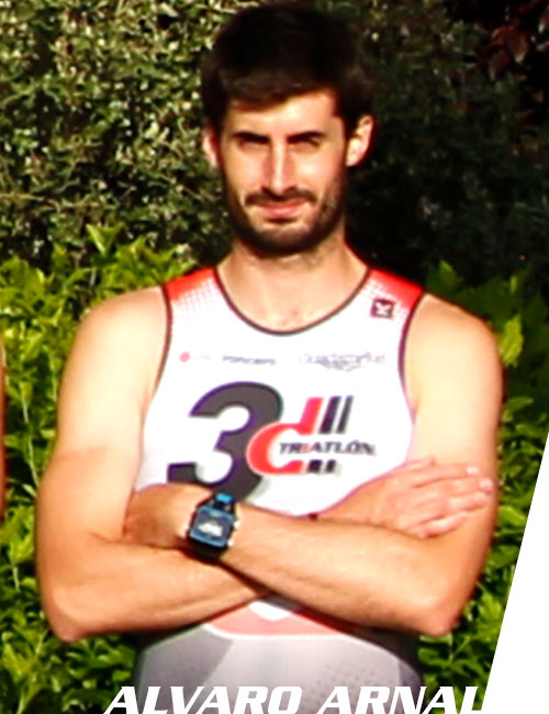 Alvaro Arnal atleta Club 3d Triatlón Madrid