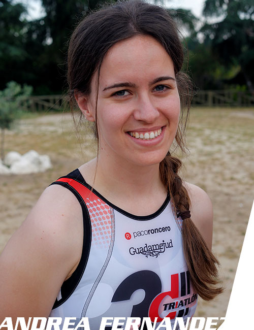 Andrea Fernandez atleta club 3d Triatlón Madrid