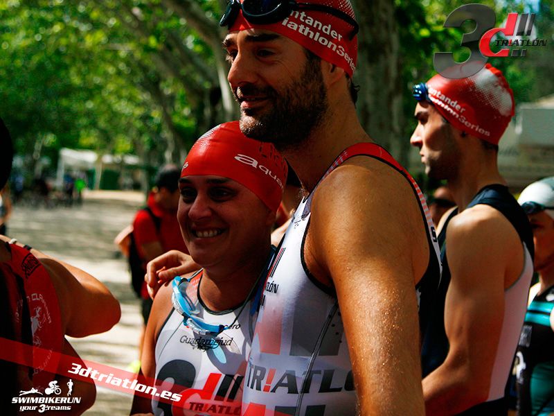 Club 3d Triatlon Madrid en el Santander Series