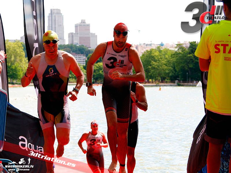 Club 3d Triatlon Madrid en el Santander Series