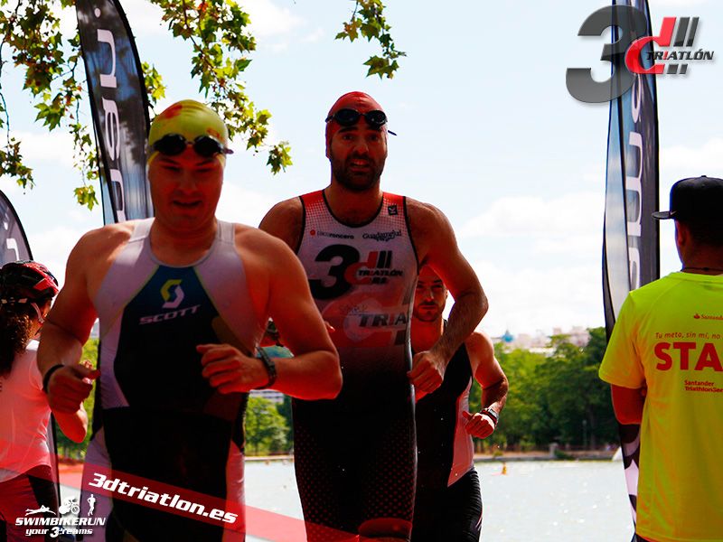 Club 3d Triatlon Madrid en el Santander Series