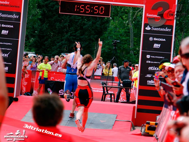 Club 3d Triatlon Madrid en el Santander Series