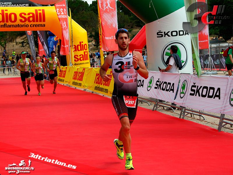 Club 3d Triatlon Madrid en el Santander Series