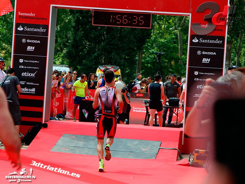 Club 3d Triatlon Madrid en el Santander Series