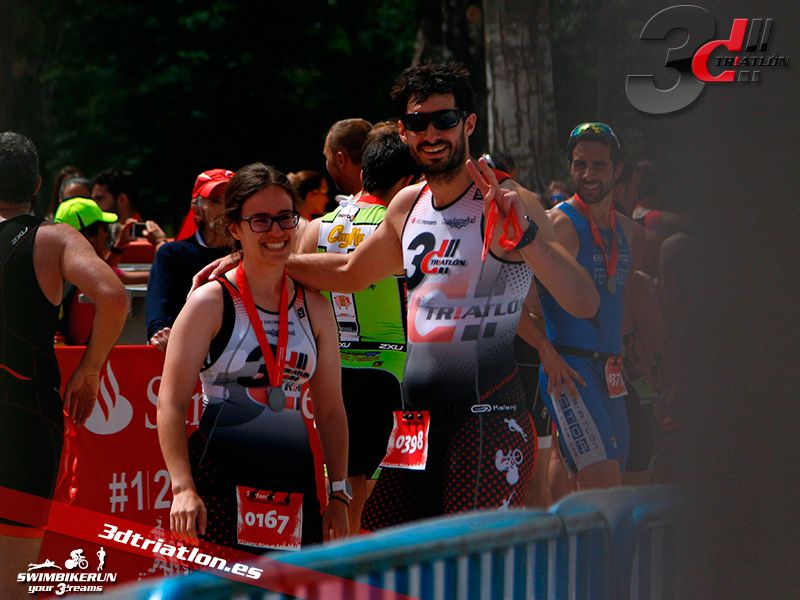 Club 3d Triatlon Madrid en el Santander Series