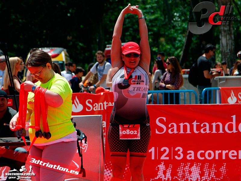 Club 3d Triatlon Madrid en el Santander Series