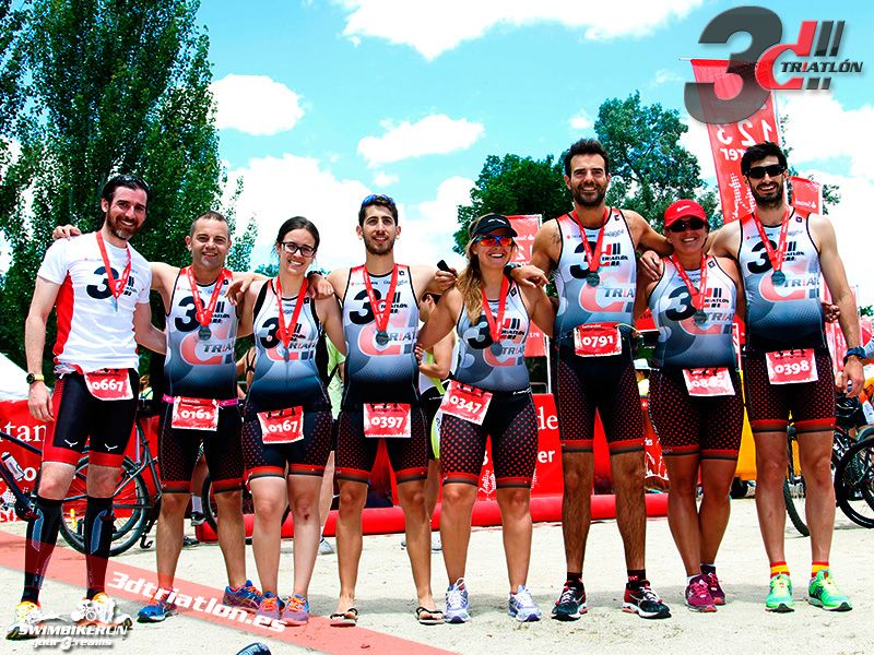 Club 3d Triatlon Madrid en el Santander Series