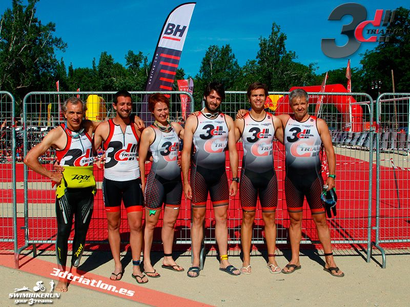 Club 3d Triatlon Madrid en el Santander Series