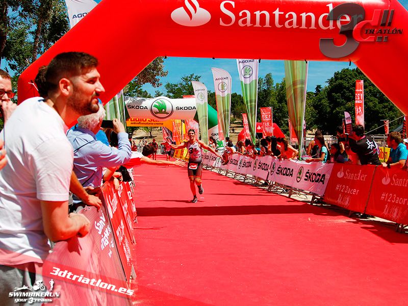 Club 3d Triatlon Madrid en el Santander Series