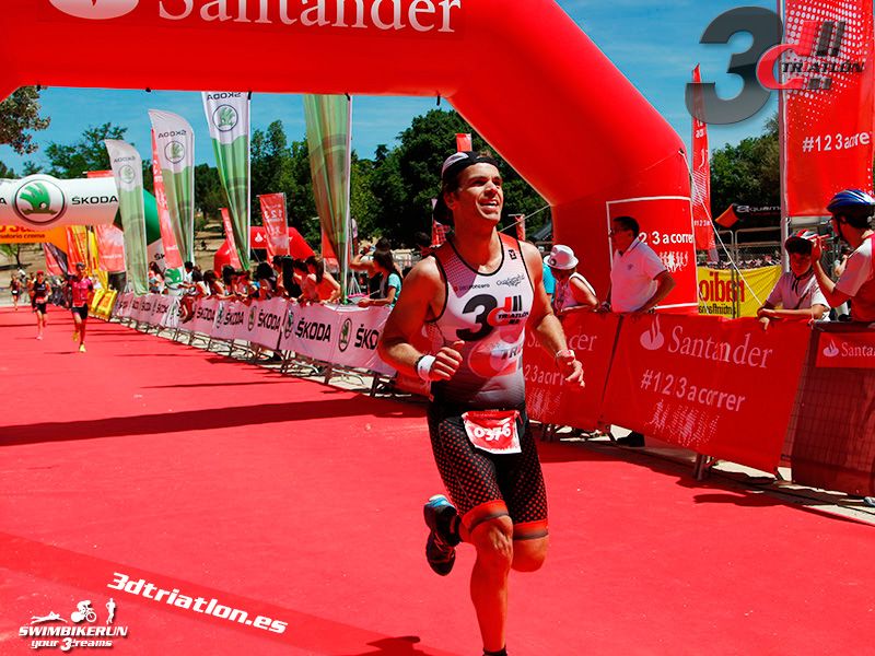 Club 3d Triatlon Madrid en el Santander Series