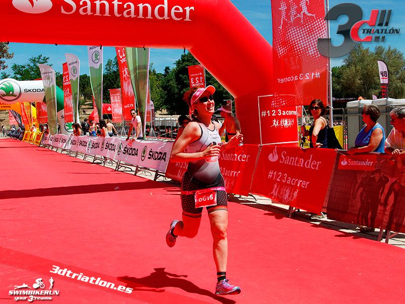 Club 3d Triatlon Madrid en el Santander Series