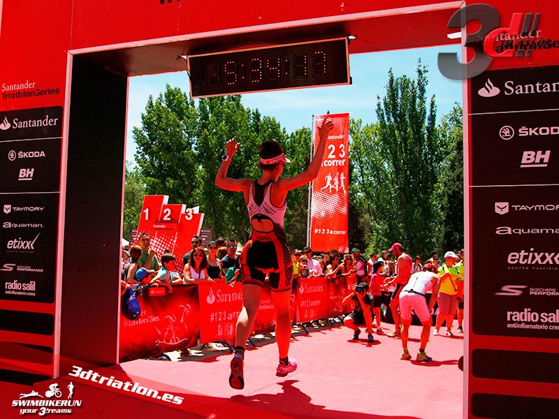 Club 3d Triatlon Madrid en el Santander Series