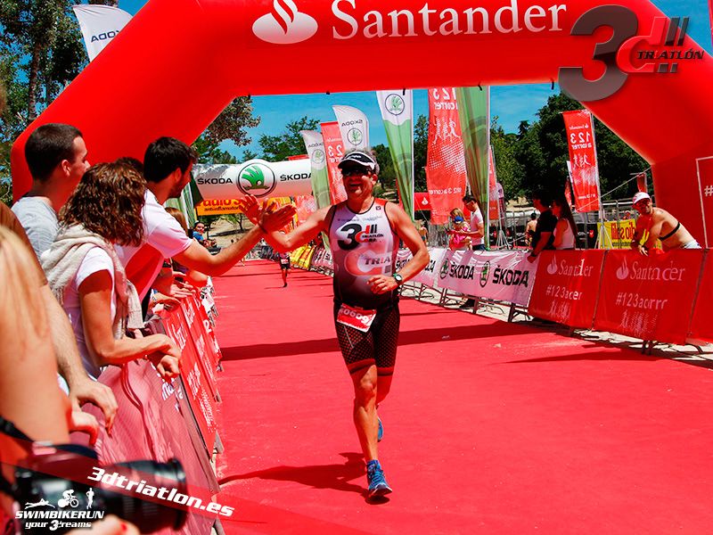 Club 3d Triatlon Madrid en el Santander Series