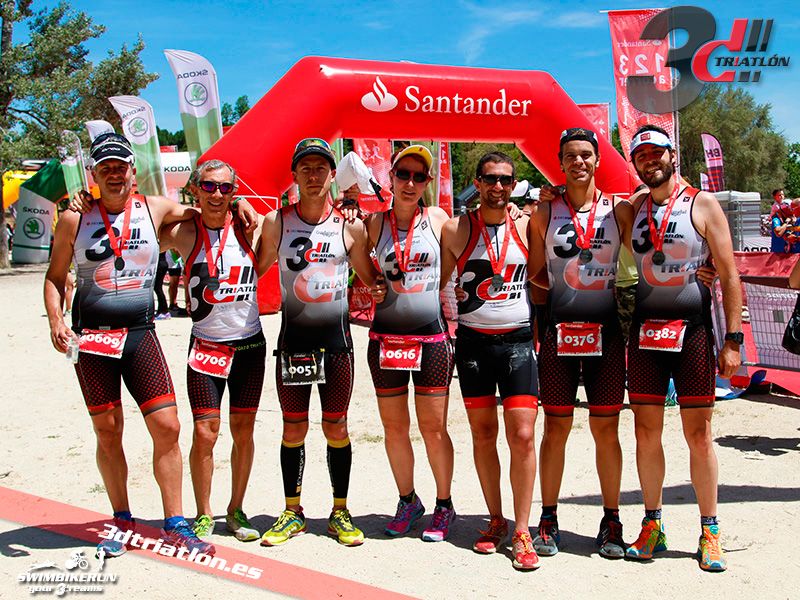 Club 3d Triatlon Madrid en el Santander Series