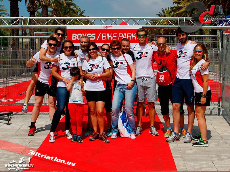 Club 3d Triatlón Madrid en el Challenge Salou