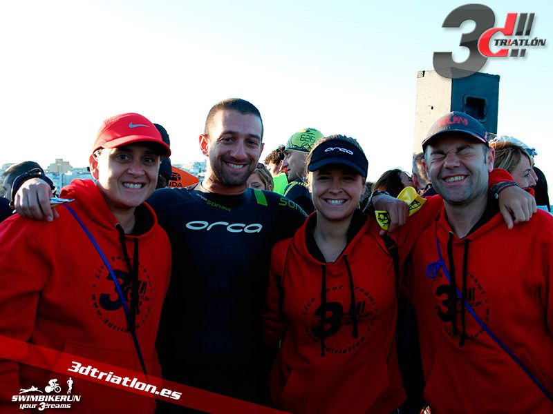 Club 3d Triatlón Madrid en el Challenge Salou