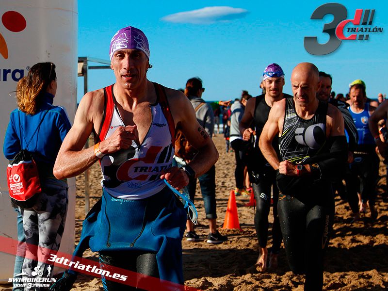 Club 3d Triatlón Madrid en el Challenge Salou