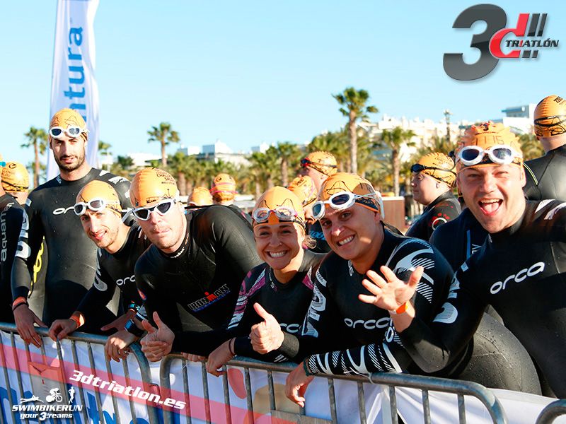 Club 3d Triatlón Madrid en el Challenge Salou