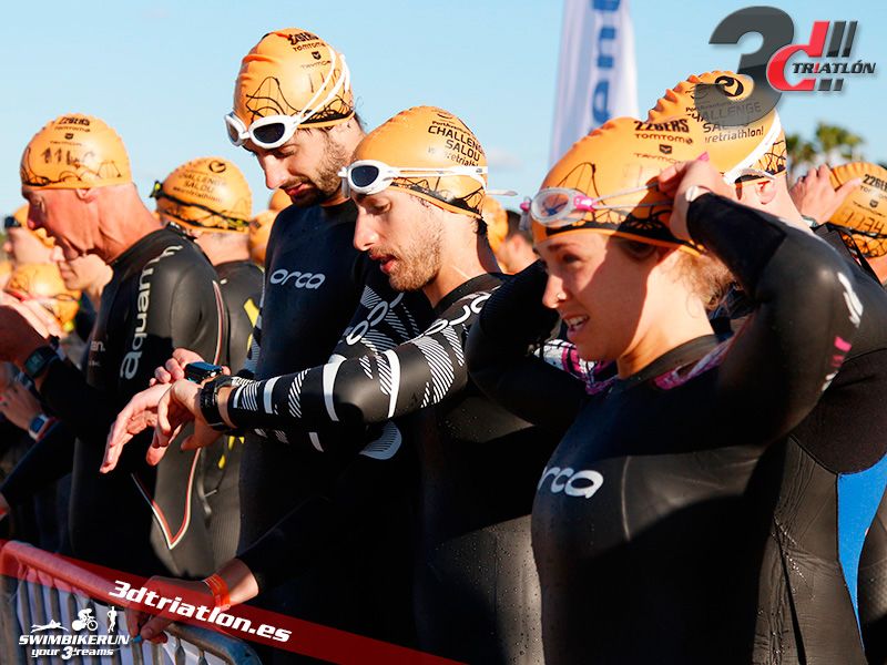 Club 3d Triatlón Madrid en el Challenge Salou