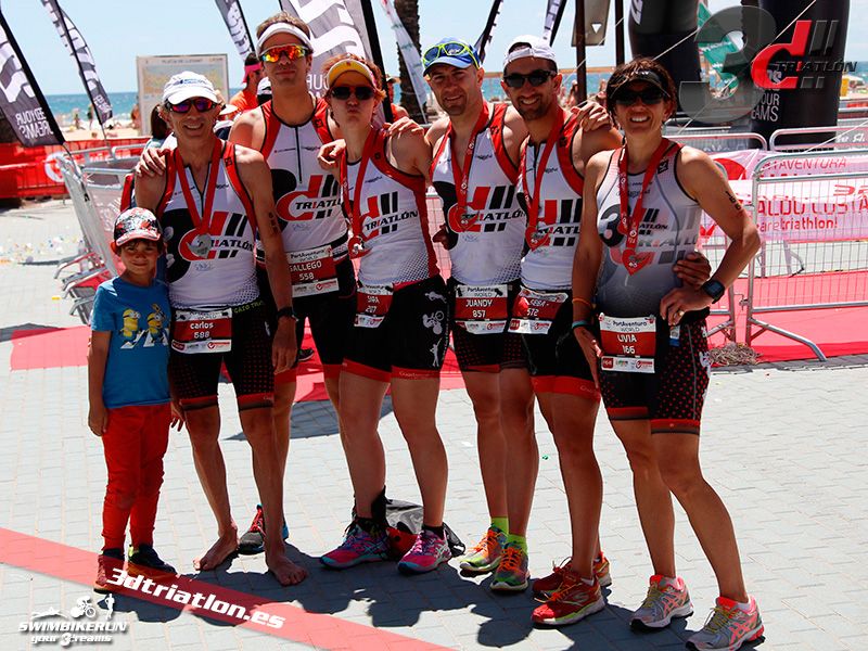 Club 3d Triatlón Madrid en el Challenge Salou