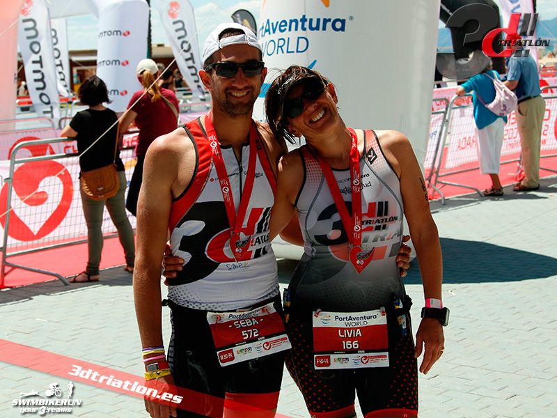 Club 3d Triatlón Madrid en el Challenge Salou