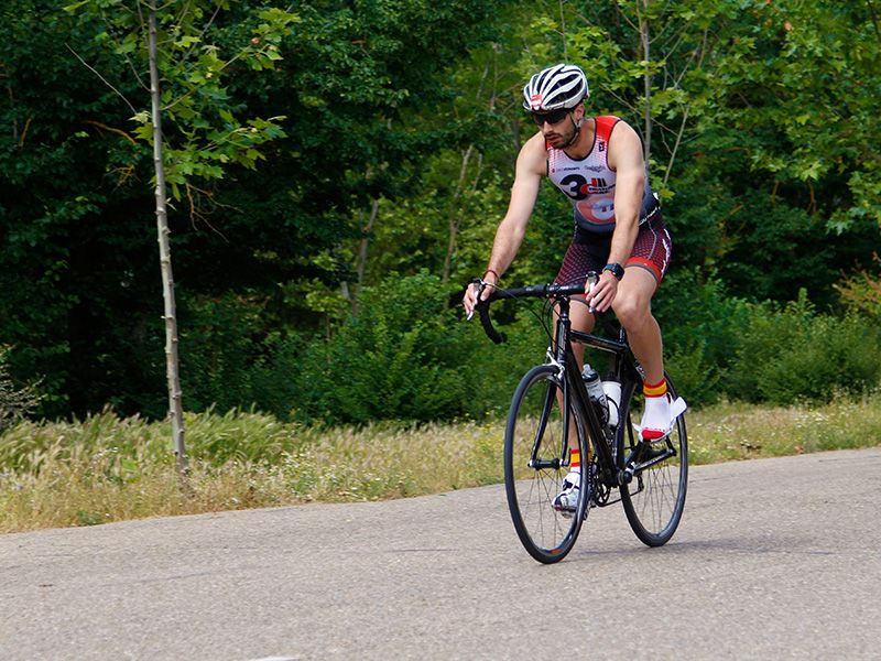 Club 3d Triatlon Madrid en el Santander Series - Alvaro