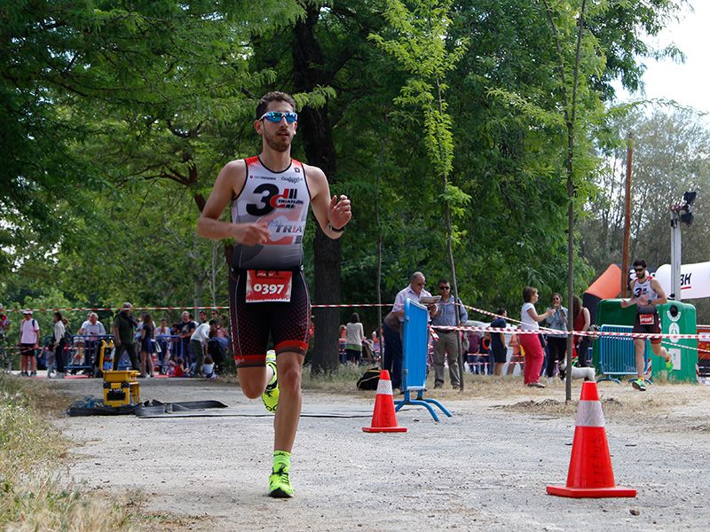 Club 3d triatlón Madrid en el Santander Series - German