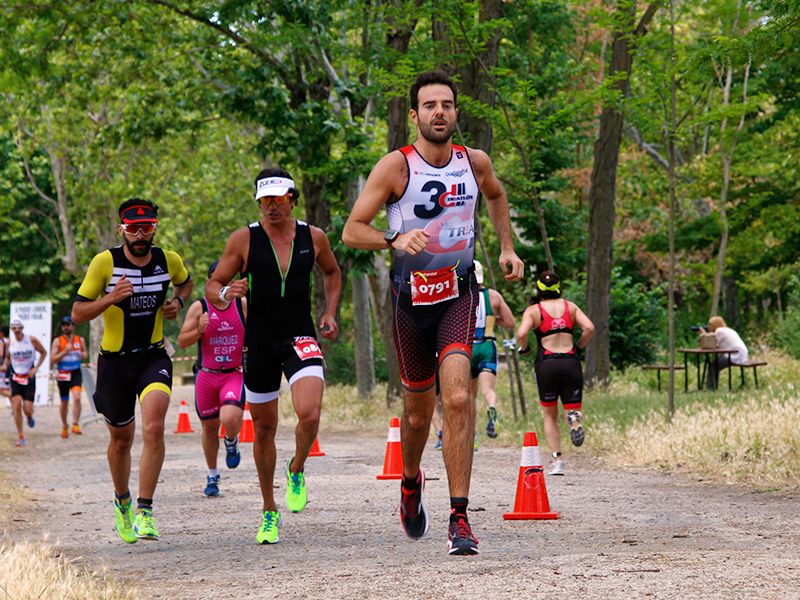 Club 3d Triatlón Madrid en el Santander Series - Javi