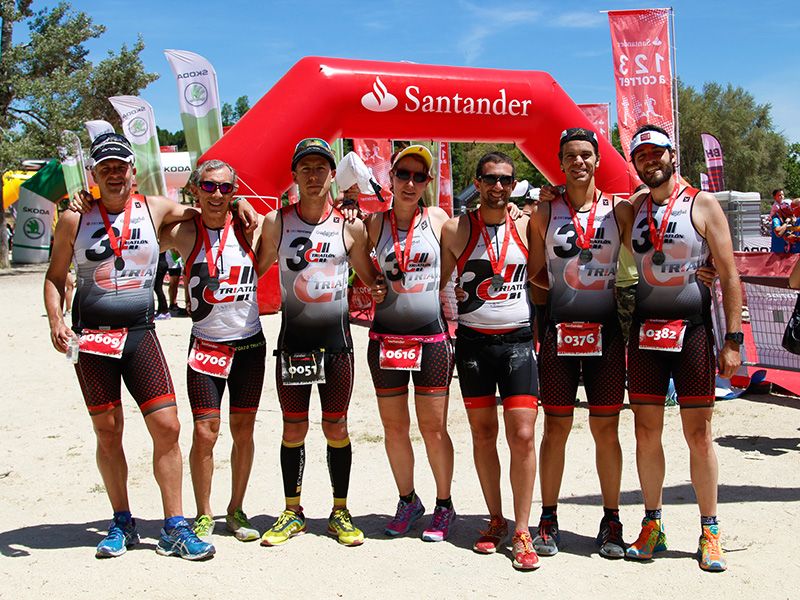 Club 3d Triatlón Madrid en el Santander Series - TEAM