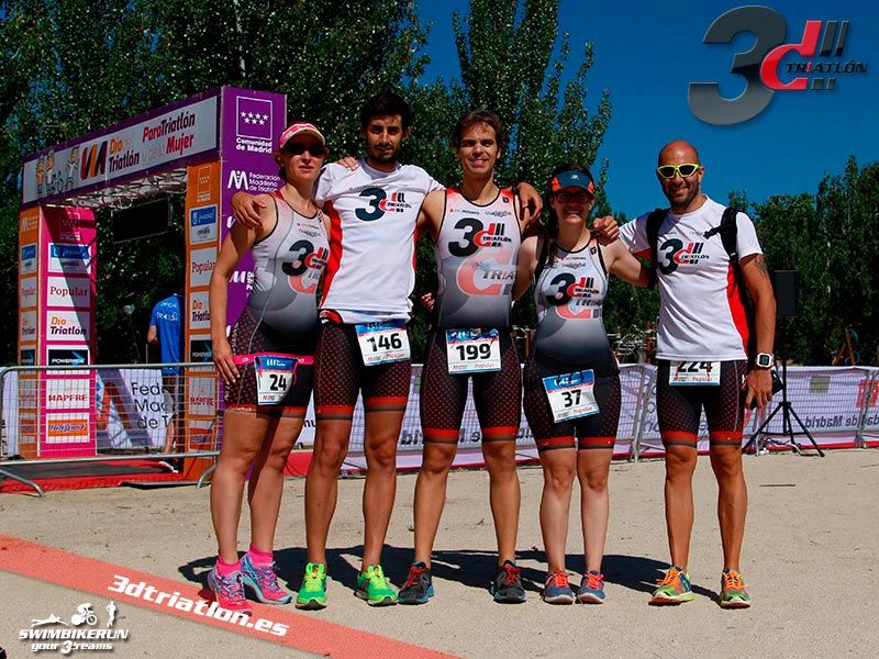Club 3d Triatlón Madrid en el Día del Triatlón