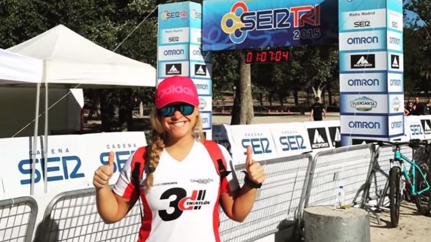 Video del Primer Triatlón de Claudia Bacariza!