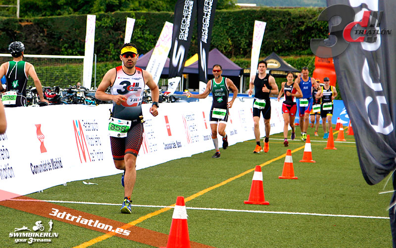 Club 3d triatlón Madrid en el triatlón Ecotrimad 2017