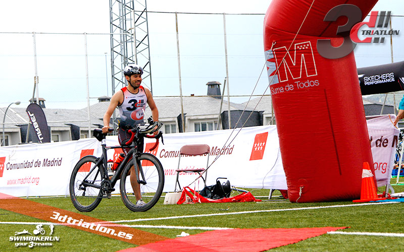 Club 3d triatlón Madrid en el triatlón Ecotrimad 2017