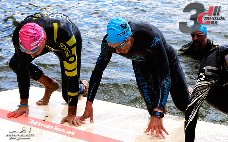 Club 3d triatlón Madrid en el triatlón Ecotrimad 2017