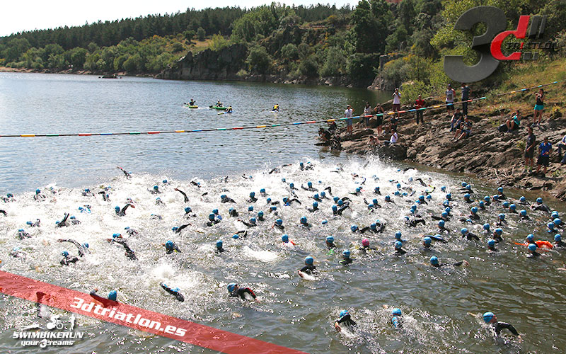 Club 3d triatlón Madrid en el triatlón Ecotrimad 2017