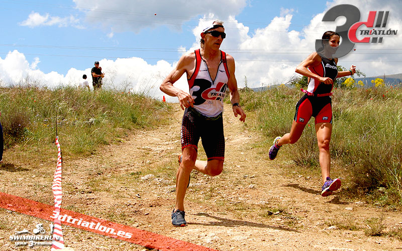 Club 3d triatlón Madrid en el triatlón Ecotrimad 2017