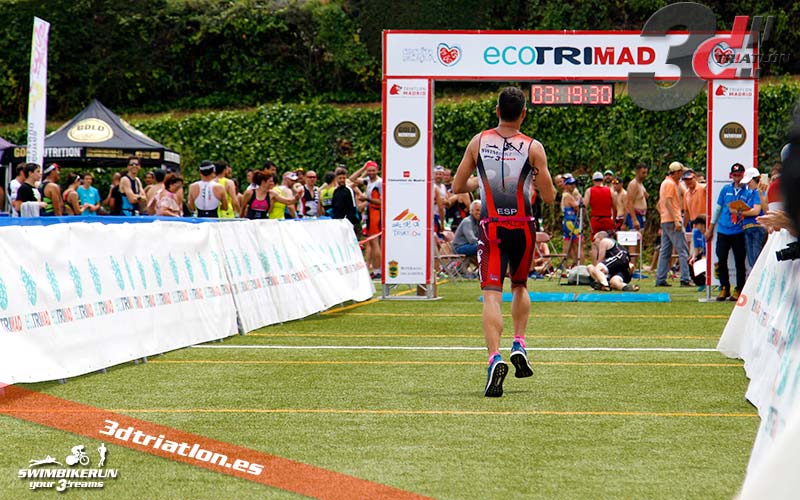 Club 3d triatlón Madrid en el triatlón Ecotrimad 2017