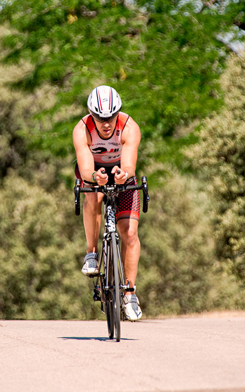 Club 3d triatlon en el triatlon villa de madrid Dani