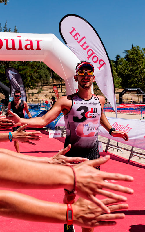 Club 3d triatlon en el triatlon villa de madrid German