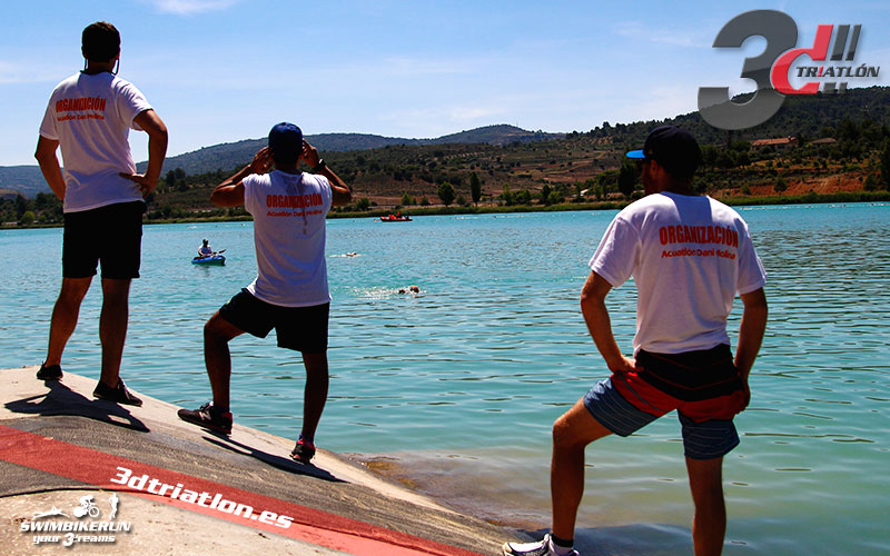 Resultados y fotos del club 3d triatlon madrid en el acuatlon dani molina