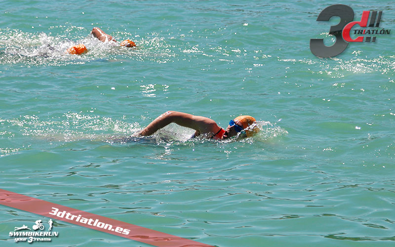 Resultados y fotos del club 3d triatlon madrid en el acuatlon dani molina