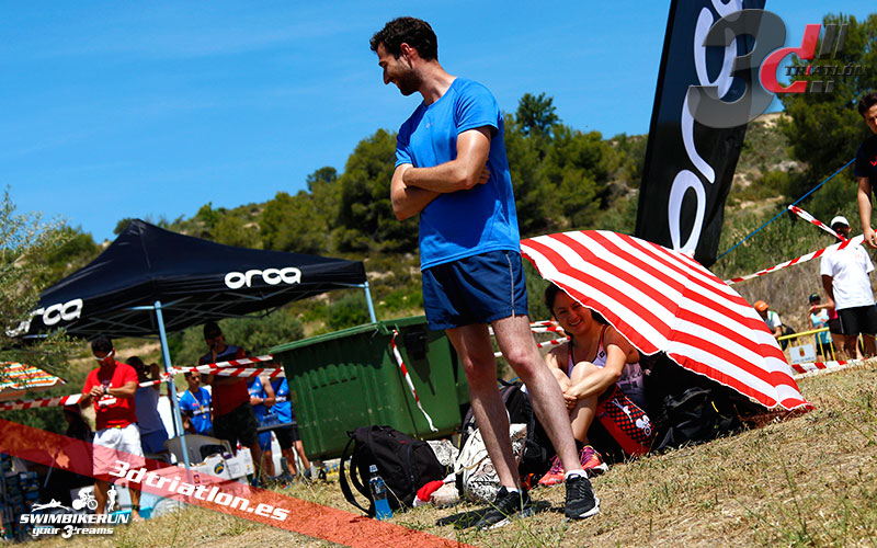 Resultados y fotos del club 3d triatlon madrid en el acuatlon dani molina