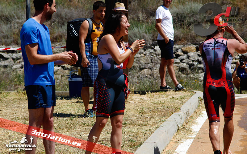 Resultados y fotos del club 3d triatlon madrid en el acuatlon dani molina