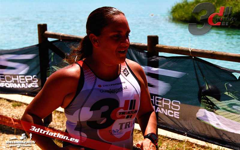 Resultados y fotos del club 3d triatlon madrid en el acuatlon dani molina