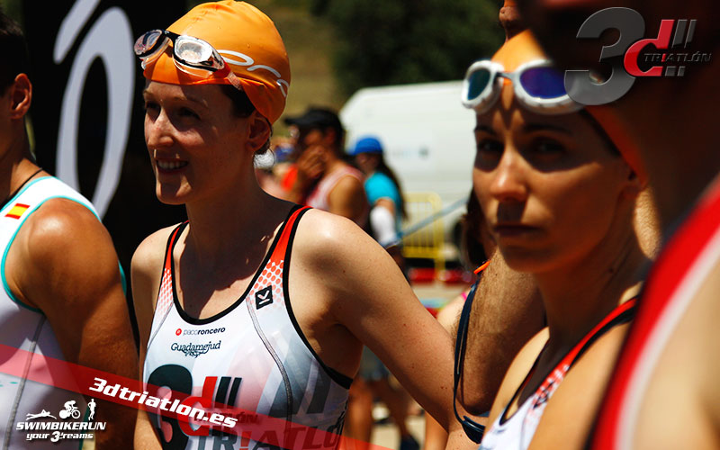 Resultados y fotos del club 3d triatlon madrid en el acuatlon dani molina
