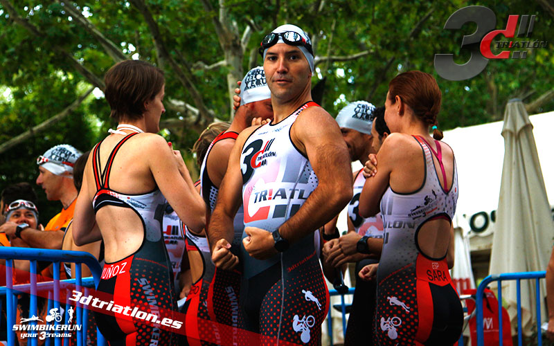 Club 3d triatlon Madrid en el Triatlon Contrarreloj por Equipos 2017