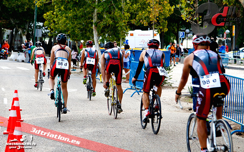 Club 3d triatlon Madrid en el Triatlon Contrarreloj por Equipos 2017
